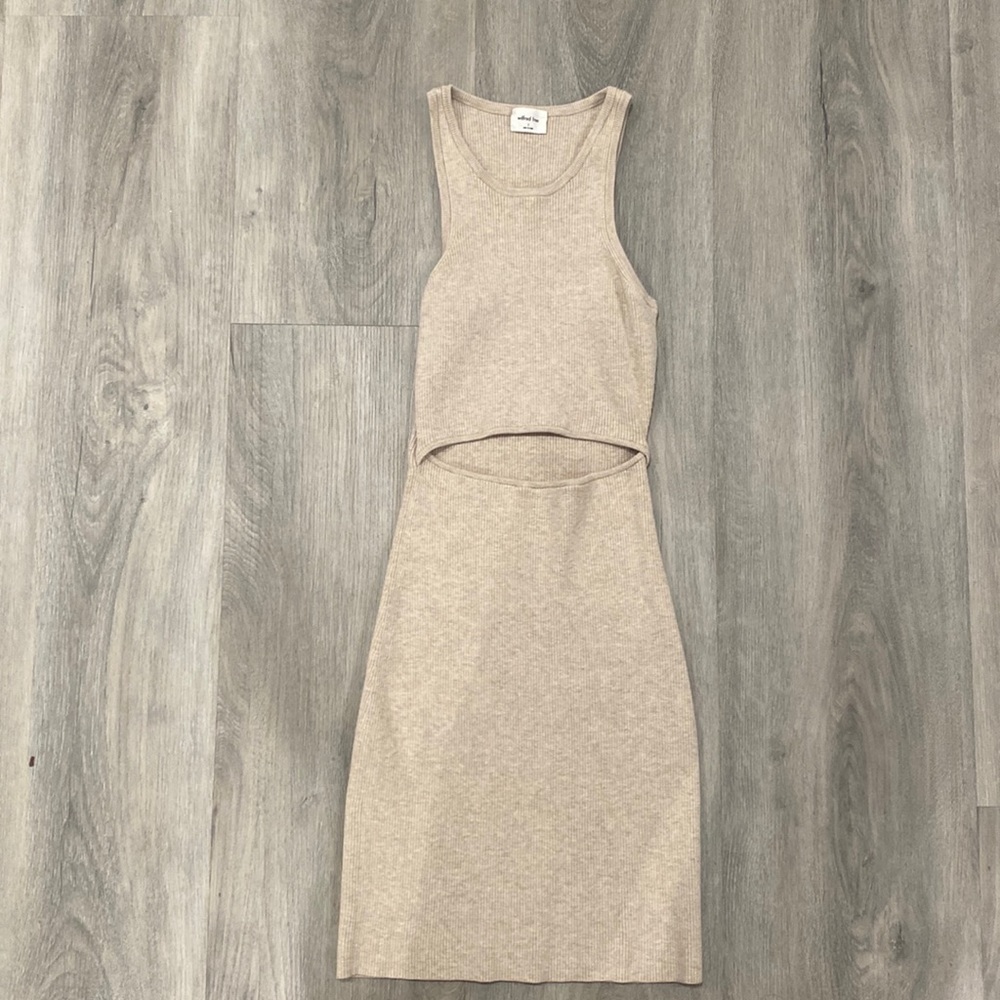 Aritzia cut out dress
